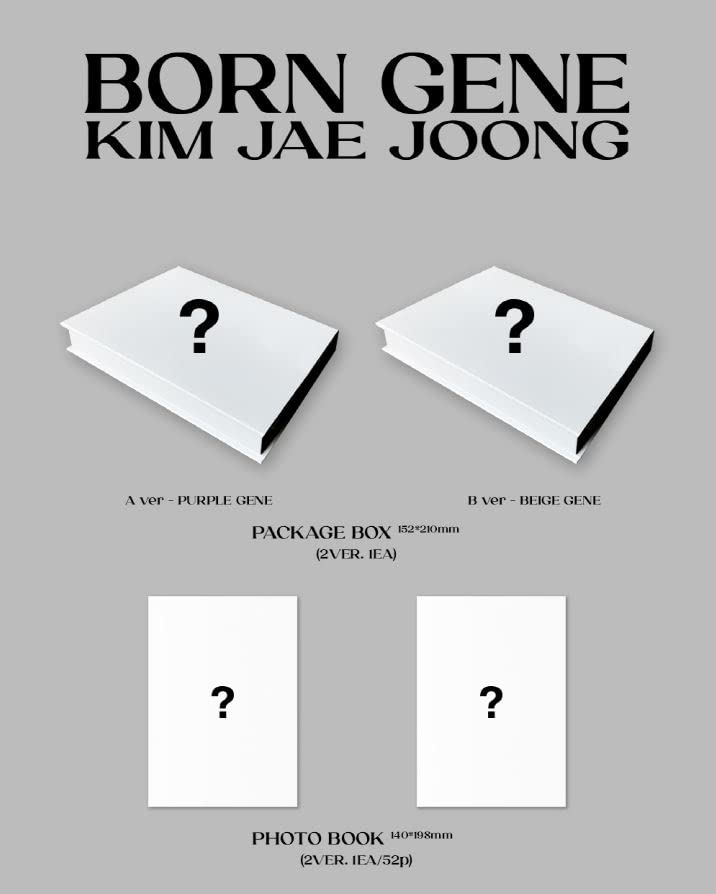 BORN GENE KIM JAE JOONG アルバム s-l400.jpg